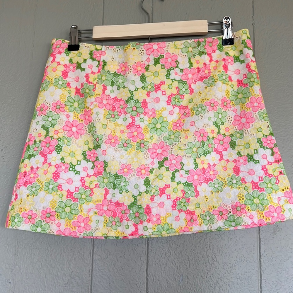 Summer Lilly Pulitzer skirt size 8